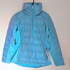 Spyder Womans Solitude Half Zip Down Jacket sz L